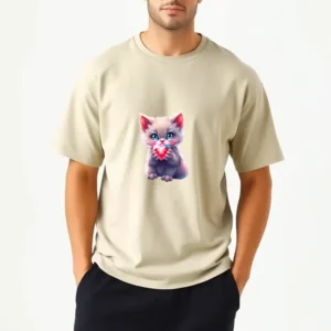 Born To Cuddle Cats Custom T-Shirt Printing