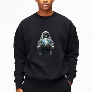 Choose Earth Over Convenience Custom Sweatshirt Printing