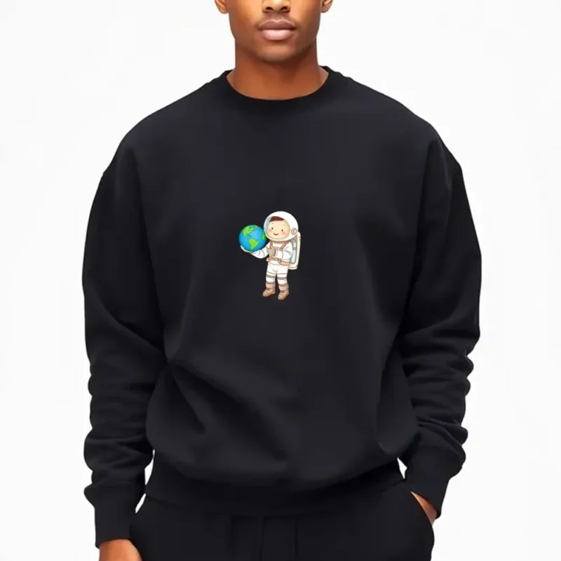 Clean Earth Clear Mind Custom Sweatshirt Printing